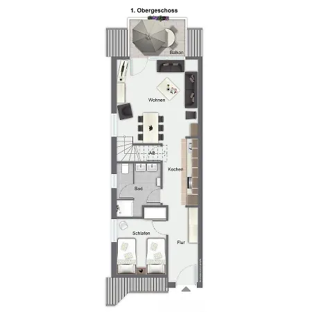 Apartamento Papillon 01-5 Boltenhagen (Ostseebad)